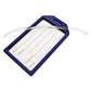 Bulk 50 Pack Premium Rigid Airline Luggage Tag Holders with 6" Worm Loops