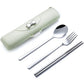 Travel Silverware Set with Case (4 Count)