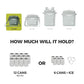 Magnetic Leak Proof 12 Can Soft Cooler with Waterproof Zipper
