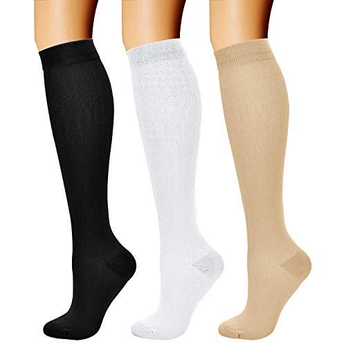 Compression Socks for Women & Men Circulation (3 Count)
