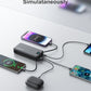 20000mAh Ultra Portable Charger Power Bank with inBuilt Cables&AC Wall Plug