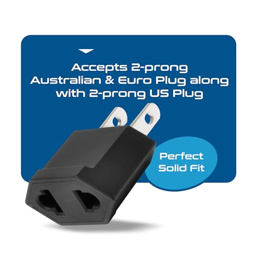 European to US Plug Adapter Socket
