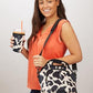 LunchTote Zippered Bag Insulated Neoprene Caddy (Anthracite / X-Large 6.5 Quart Lunch Tote)