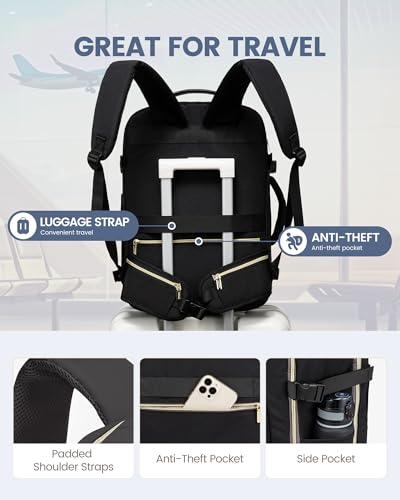 40L Travel Backpack with Waist Strap