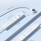 Wall Mount Surge Protector Power Strip with 360 Rotating Plug