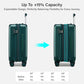 3 Piece Luggage Set Expandable Hardside Suitcases with Spinner Wheels (3 Count)