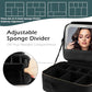 Travel Makeup Bag Cosmetic Bag with Lighted Mirror