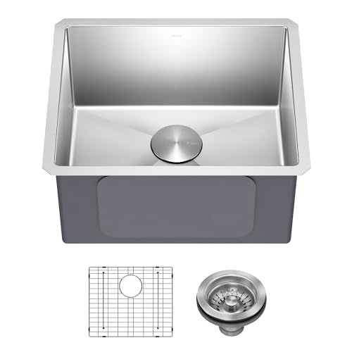 KHU101 21 Standart PRO 16 Gauge Undermount Single Bowl Set