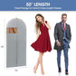 50" Garment Bags for Hanging Clothes (2 Count)
