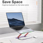 Laptop Stand for Desk－Adjustable Laptop Stand Holder －Foldable Notebook Computer Stands for MacBook Air Pro HP Lenovo Dell Samsung Chromebook