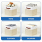 Foldable Fabric Storage Bins with Lids (2 Count)