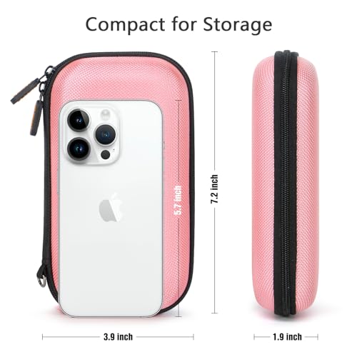 Light Pink Kawaii Hard EVA Case