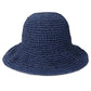 Womens Crochet Straw Sun Hat Foldable Floppy Wide Brim Beach Hat for Summer