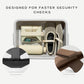 Parcel Clear Travel Kit with Zipperless Magnetic Closure
