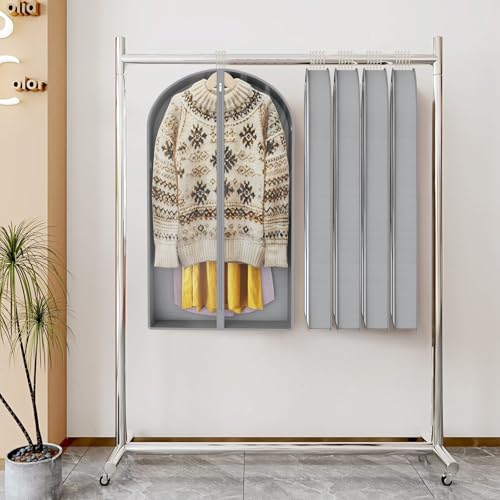 Suit Bags for Closet Storage Clear Mink Coat Storage Bag 40 in