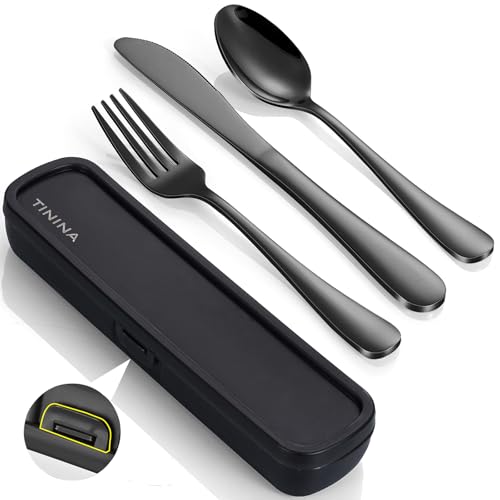 Travel Utensils with Case (4 Count)