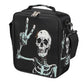 Suger Skull Halloween Kids Lunch Box for Girls Boys Reusable Insulated Lunch Bag for Kids Toddler Thermal Cooler Spacious Lunchbox with Shoulder Strap Lunchbag for School Work Picnic (print 17)