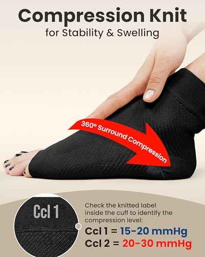 Ankle Compression Sleeve (2 Count)