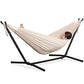 Double Hammock with Stand for Outside