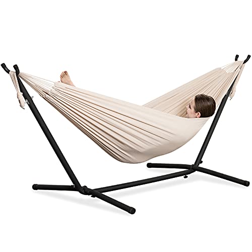 Double Hammock with Stand for Outside