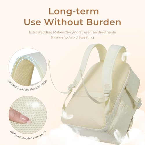 Wrinkle Resistant Laptop Backpack for Women
