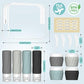 14pack Travel Bottles for Toiletries (14 Count)
