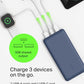 20000mAh 15W 3 Port Power Bank