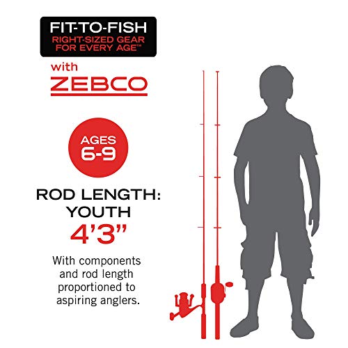 Kids Wilder Spincast Reel and Telescopic Fishing Rod Combo