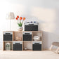 Large Storage Baskets for Shelves 3 Pack (3 Count)