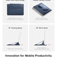 Laptop Carry Sleeve with Stand &Smart Storage for 16" Laptop for Work