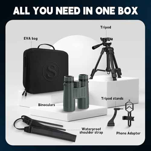 14x45 Binoculars for Adults High Powered Binoculars with Tripod