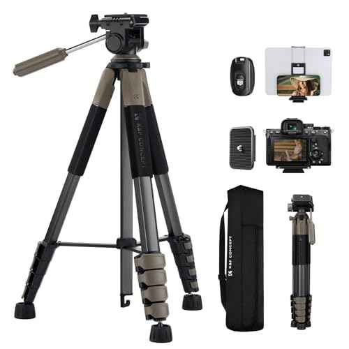 75" Aluminum Camera Tripod