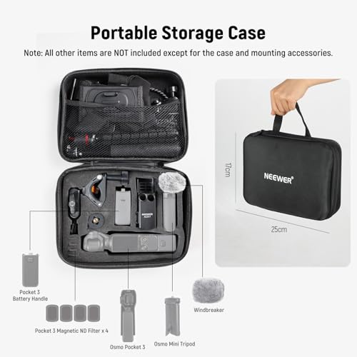 Basics 16 in 1 Accessories Kit Compatible with DJI OSMO Pocket 3