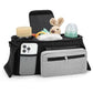 Universal Stroller Organizer with Insulated Cup Holder