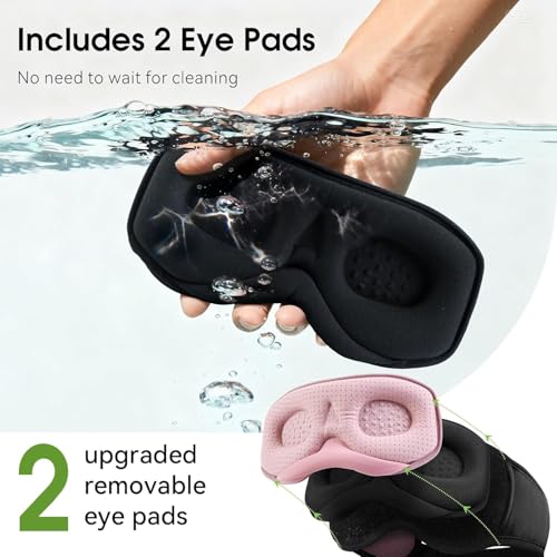 Sleep Mask with Bluetooth 5.4 Headphones