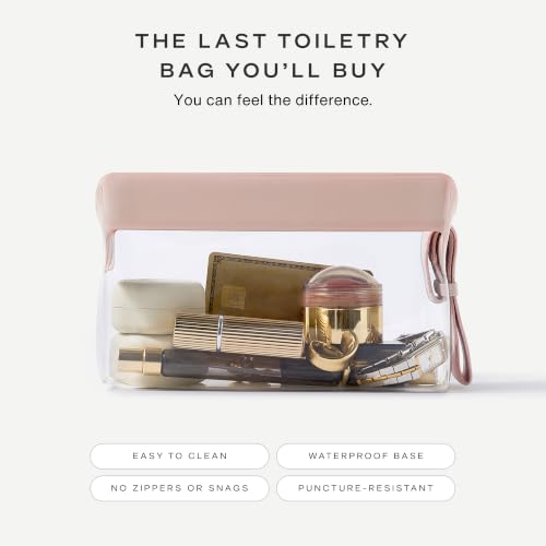Parcel Clear Travel Kit with Zipperless Magnetic Closure