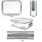 6 Packs Clear Makeup Bags