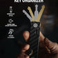 Key Organizer Key Holder Compact Key Case Minimalist Metal Key Chain Key Holder for Keychain Secures 8