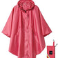 Unisex Rain Poncho Hooded Waterproof Raincoat for Adults Women