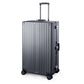 All Aluminum Luggage Zipperless Hard Shell Luggage Case with TSA Lock Spinner Alloy Metal Suitcase