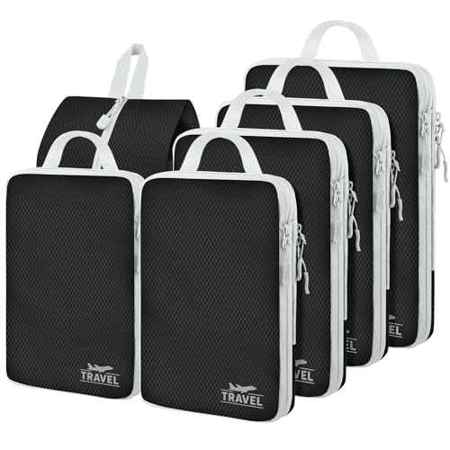 6 Set Compression Packing Cubes