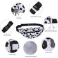Large Cow Print Crossbody Bags for Women Cute Fanny Pack Belt Bag