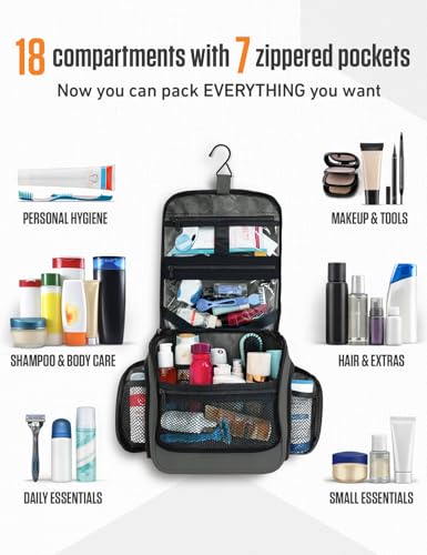 Hanging Travel Toiletry Bag