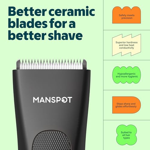 Manscape Groin & Body Hair Trimmer for Men