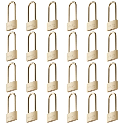 Weather Proof Locks with Same Key#31322 (24 Count)