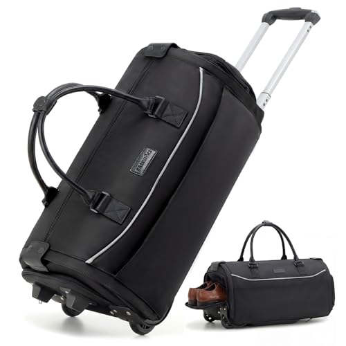 Carry On Rolling Garment Bag with Wheels