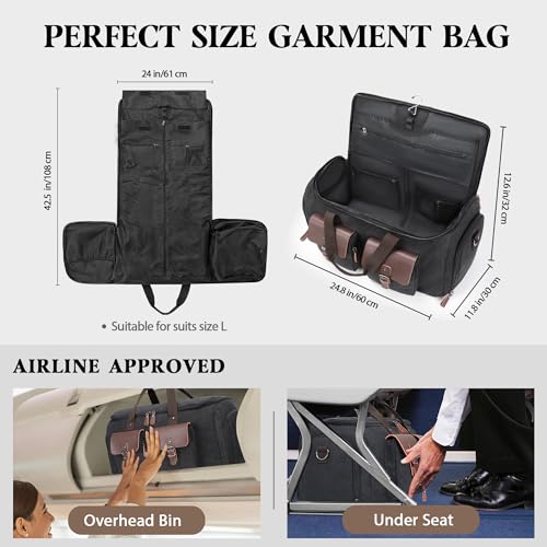 Canvas Garment Bags for Travel