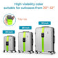 2 Pack Luggage Straps for Suitcases with TSA Lock