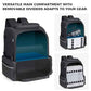 Fishing Backpack 45L with 4 Tackle Boxes