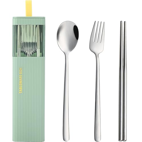Travel Utensils with Case (4 Count)
